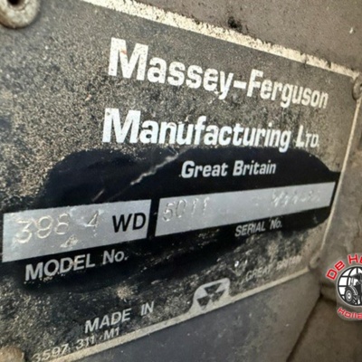 Massey Ferguson MF398T 4wd. (109572)